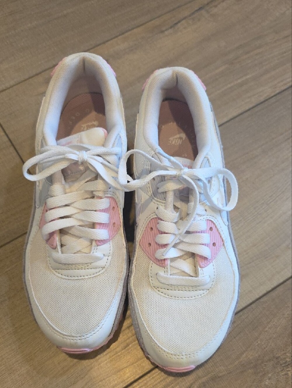 Nike Air Max Excee Sneakers in White, Pink & Gray SZ 8 - Picture 3 of 7